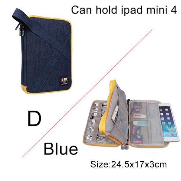 Cable Organizer Electronics Accessories Cases Gadget Bag For USB