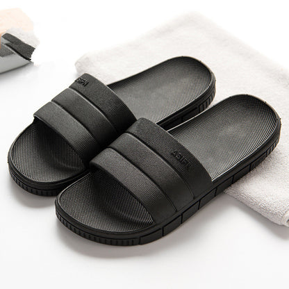 Non-slip home bathroom slippers