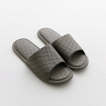 Soft-Soled Couple Slippers Hotel Home Thick-Soled Slippers