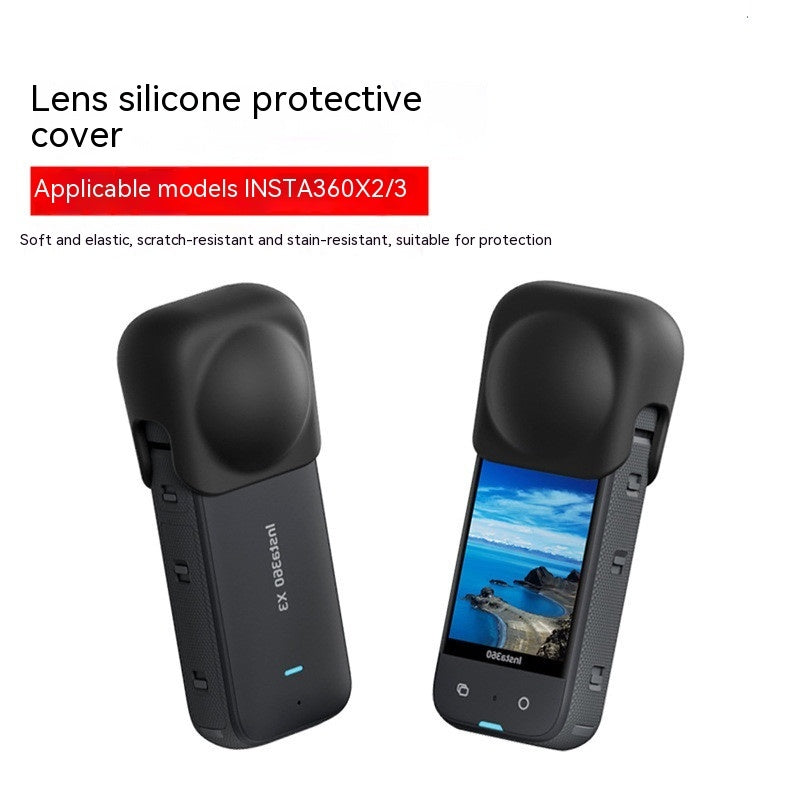 Universal Silicone Lens Protective Sleeve Panoramic Camera