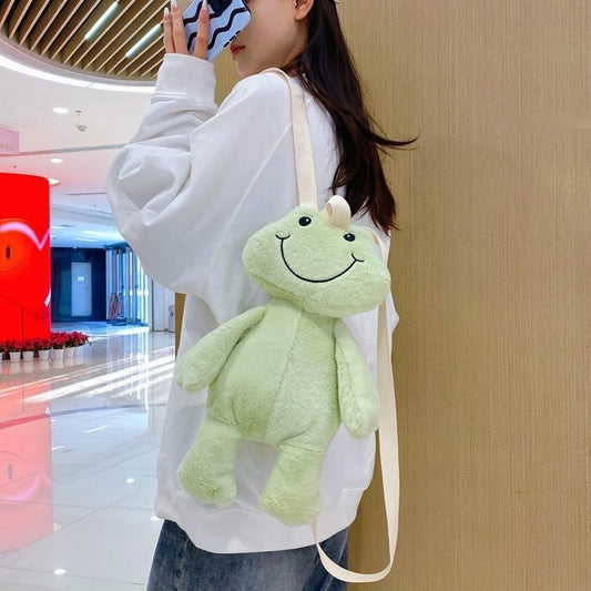 Cute Plush Funny Doll Backpack