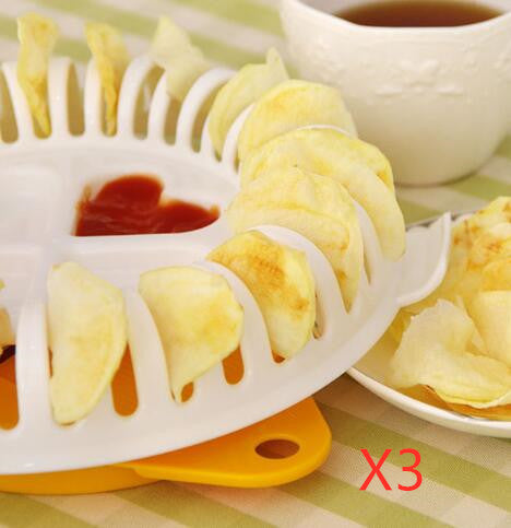 Potato Chips Plastic Maker Kitchen Accessories