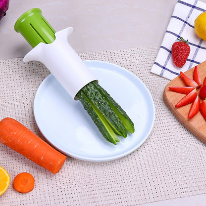 Creative Vegetable Cutters Fruit Kitchen Cucumber Carrot