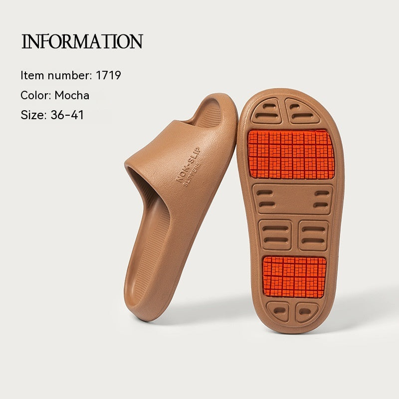 Slippers Female Indoor Home Slippers Pregnant Women Elderly Slippers Bath