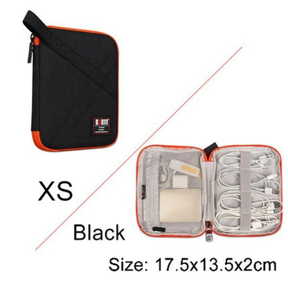 Cable Organizer Electronics Accessories Cases Gadget Bag For USB