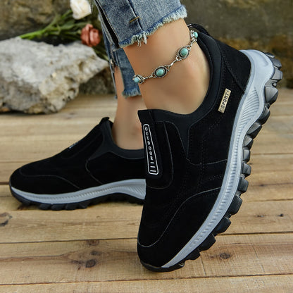 Outdoor Slip-on Sports Shoes Comfortable Walking Running Sneakers Women