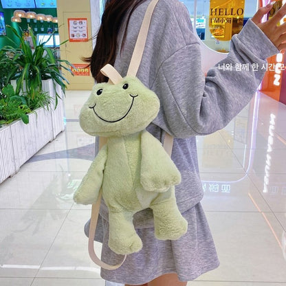 Cute Plush Funny Doll Backpack