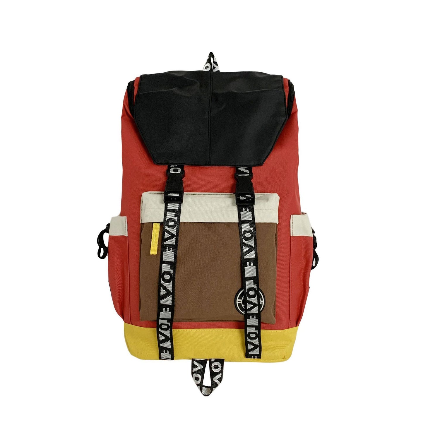 New Color Matching Backpack Fashion Outdoor Travel Bags Men Women