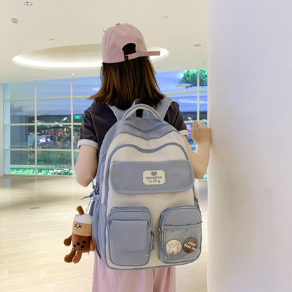 Multi-pocket Bags Women Primary Junior High School Students Schoolbags