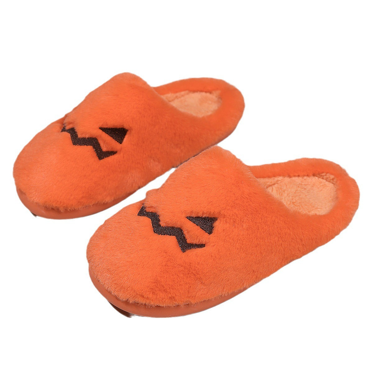 Household Baotou Halloween Pumpkin Cotton Slippers