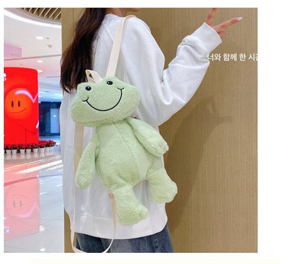 Cute Plush Funny Doll Backpack